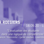 Xavier Roegiers - « L'évaluation des étudiants dans une logique de compétences : enjeux et démarches »