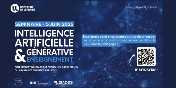 Séminaire IAG & Enseignement