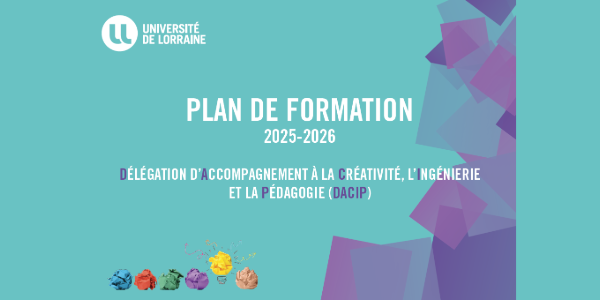 Plan de formation 2025-2026