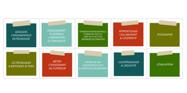 Le Wiki de la DACIP, les ressources documentaires en lien avec la pédagogie universitaire